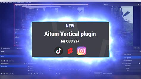 Aitum Vertical OBS Plugin No Replay Buffer FIX YouTube