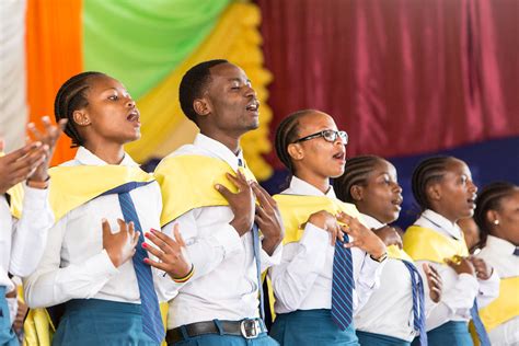 Form Six Graduation 2017 Proudly Singing The Tanzanian Nat Flickr