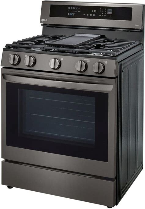 Lg 30 Free Standing Gas Convection Smart Range With Air Fry Fischer Furniture Rapid City Sd