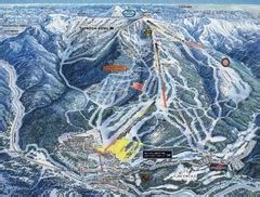 Nakiska Ski Resort Ski Trail Map - Alberta Canada • mappery