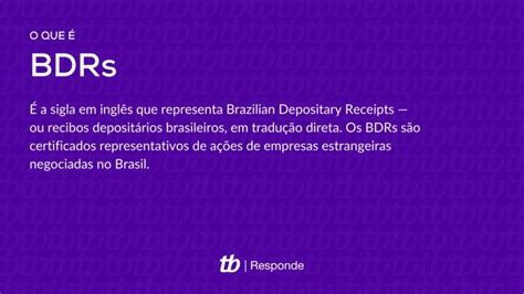 O Que S O Bdrs Brazilian Depositary Receipts Economia Ig