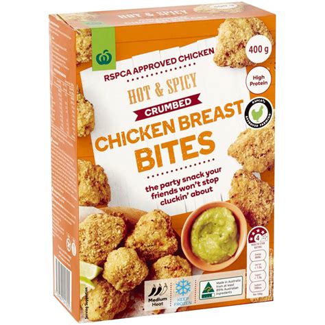 Woolworths Crunchy Hot Spicy Chicken Bites G Woolworths