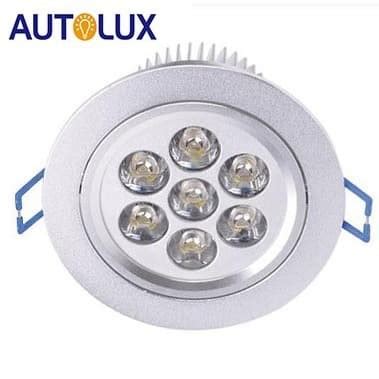 Jual Lampu Downlight LED 7W Sorot Down Light 7 W Watt 7Watt 7Mata