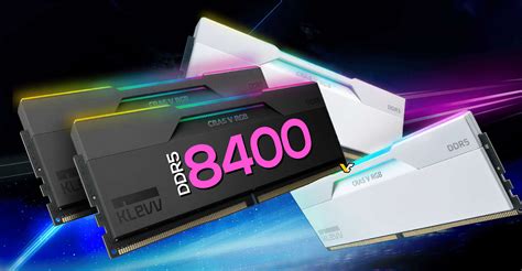 KLEVV Presents The CRAS V RGB Kit With DDR5 8400