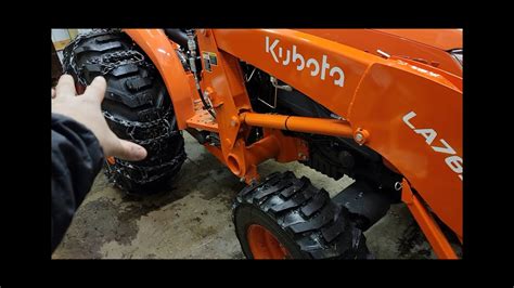 Kubota L4701 Tractor Winter Dos And Donts Youtube