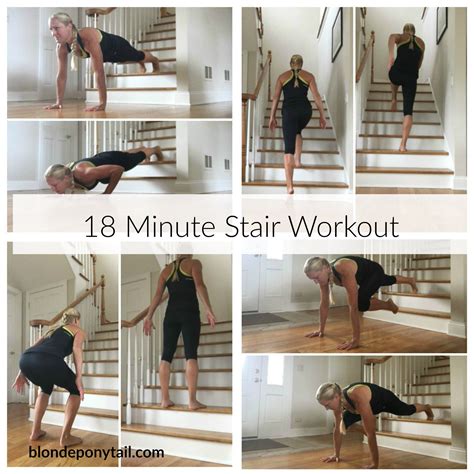 18 minute stair workout – Artofit