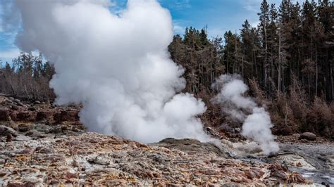 Man jailed, fined, and banned after trespassing near Yellowstone geyser ...