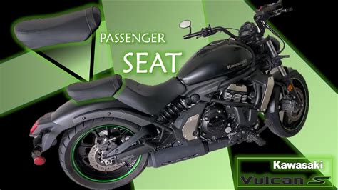 KAWASAKI VULCAN S PASSENGER SEAT INSTALL ASIENTO DE PASAJERO MAS