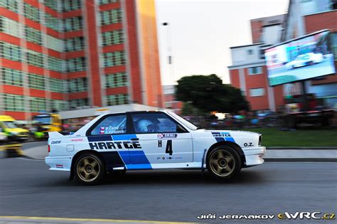 Černý Martin Černá Aneta BMW M3 E30 Star Rally Barum Rally Zlín