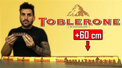 Cm Di Toblerone Challenge Gr Di Cioccolato In Minuti