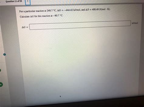 Solved The Δ Hvap of a certain compound is 3586 kJ mol 1 and Chegg