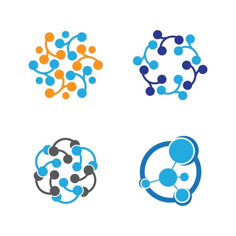 Molecule Logo Design 3206280 Vector Art At Vecteezy