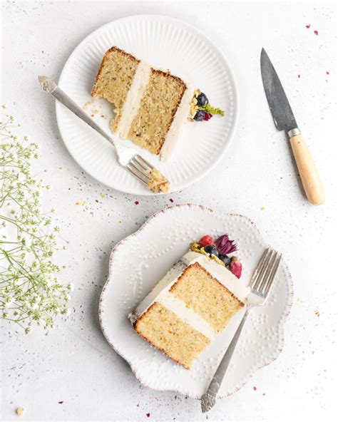 Pistachio Cake With Honey Rosewater Buttercream Food Duchess