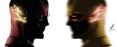 Flash vs Reverse Flash Wallpaper - WallpaperSafari