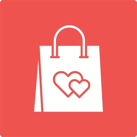 Icono De La Bolsa De Compras Vector Premium