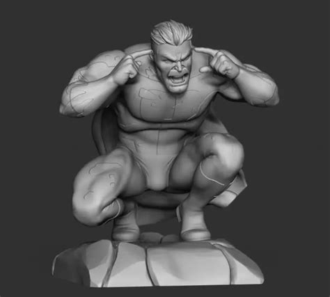 Omniman From Invincible 3d Printing Model Stl