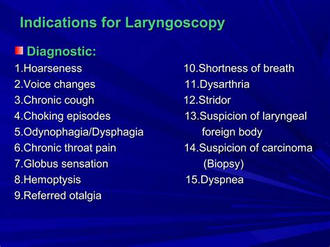 Laryngoscopy Ppt