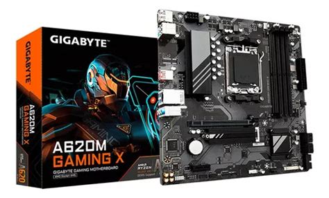 Tarjeta Madre Gigabyte A620m Gaming X Amd Am5 Ddr5 Micro Atx Color