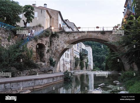 Rennes les Bains,Aude,hot,water,pool,France,spring Stock Photo - Alamy