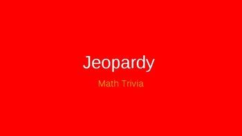 Holiday Math Jeopardy Game By Kasey Alves Tpt