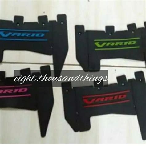 Jual Mud Flap Mud Guard Vario Karet Pelindung Mesin Vario