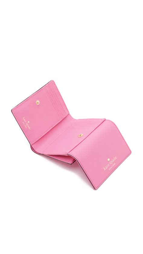 Lyst Kate Spade New York Tavy Small Wallet In Pink