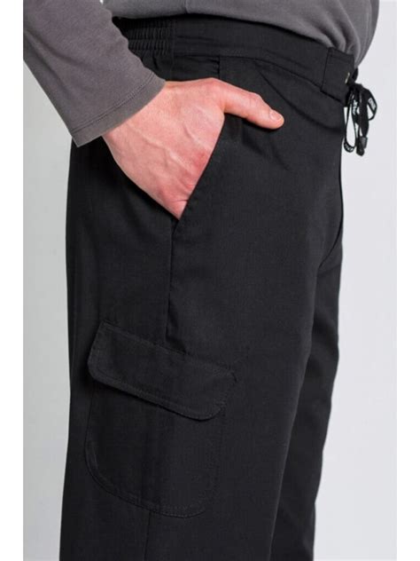 Pantalon De Service Noir Homme Pas Cher