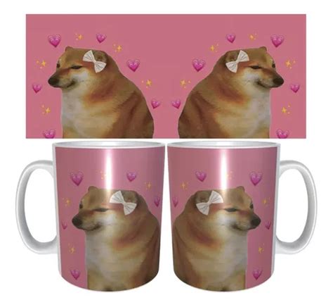 Taza Perro Cheems En Ni A Meme Meses Sin Intereses