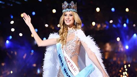 Miss Monde La R Publique Tch Que Remporte Le Troph E Gr Ce La