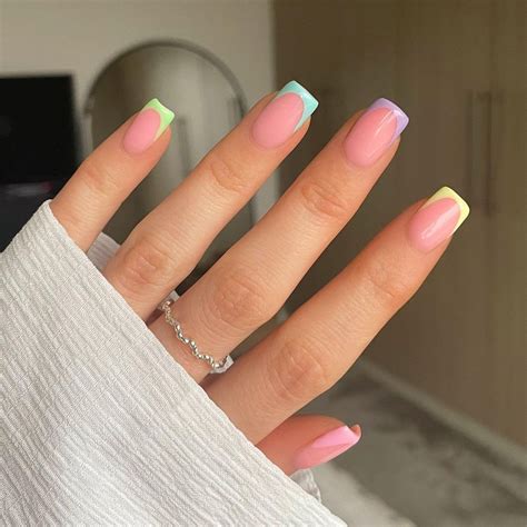 Pastel Tip Nails 10 Ideas To Inspire You This Spring Hello