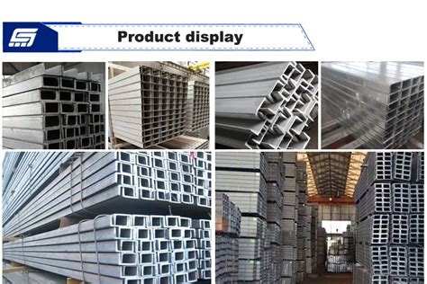Hot Rolled Steel Profile U Beam U Channel Steel Bar Q235b Q355b Buy Channel U Beam S235jr