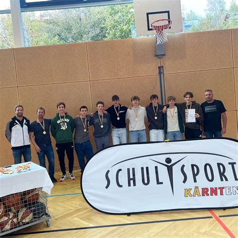 Bglerchenfeld Ist Handball Landesmeister Der Oberstufe Bei Den Burschen