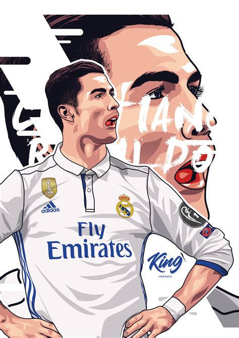 Ronaldo Cartoon Drawing at GetDrawings | Free download