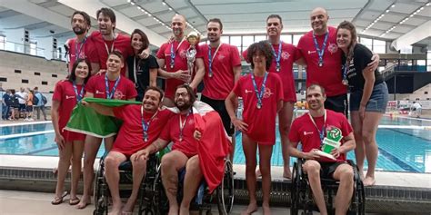 La Rari Nantes paralimpica sul tetto d Italia è campione Prima Firenze