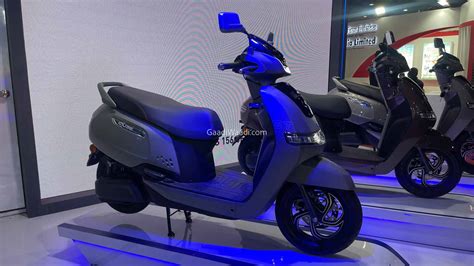 Tvs Iqube St Revealed At Auto Expo With New Features