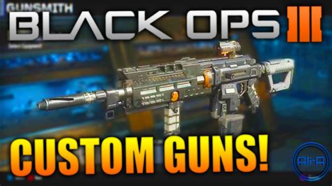 Call Of Duty Black Ops 3 Gunsmith Custom Gun Design Cod Bo3