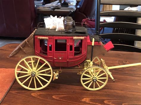 MODEL TRAILWAYS CONCORD STAGECOACH 1 12 SCALE MODEL KIT