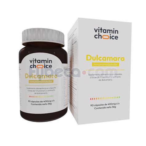 Vitamin Choice Dulcamara Frasco Capsulas Fybeca