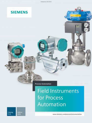 All Siemens Process Instrumentation Catalogs And Technical Brochures