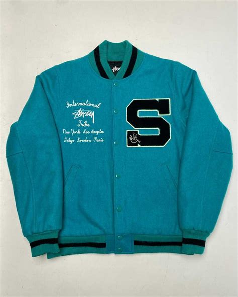 Stussy × Varsity Jacket Varsity Jackets Stüssy Gem