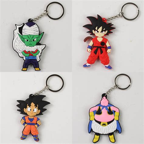 Móc Khóa Hai Mặt 13 Kiểu Mẫu Dragon Ball Z Son Goku Kuririn Piccolo