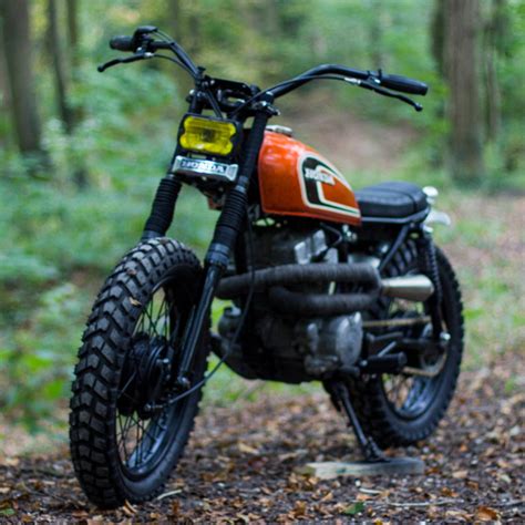 Honda CM250 Scrambler By Max Inhulsen BikeBound In 2020 Tracker