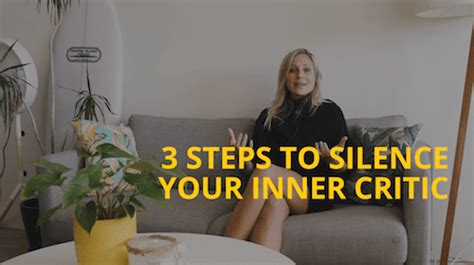 3 Steps To Silence Your Inner Critic Basic Bananas