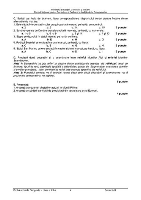 D E F Geografie Cls Si Pdf