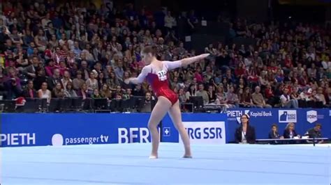 Aliya Mustafina 2016 And Viktoria Komova 2012 Floor Music Swap