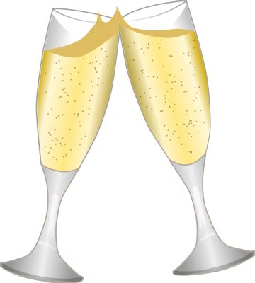 Champagne toast clipart jpg – Clipartix