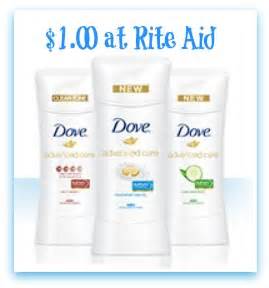 Dove Advanced Deodorant Just 1 At Rite Aid On Sunday 5 04 Thrifty