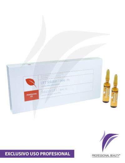 Solución Lift Dmae 3 Corporal Caja x 10 ampollas de 5 ml Dermclar