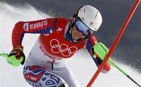 Olympics-Alpine skiing-Vlhova wins slalom gold after Shiffrin flop ...