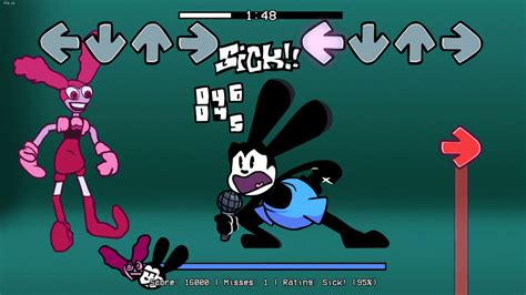 Friday Night Funkin Oswald The Lucky Rabbit Mod Halloween Update YouTube